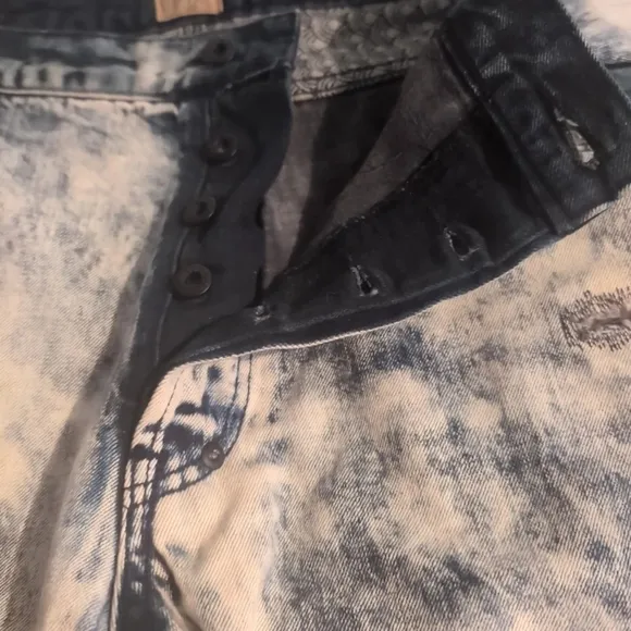 PRPS Men's Sz 44 Distressed Barracuda Acid-Washed Jeans MINT Brand New NWOT