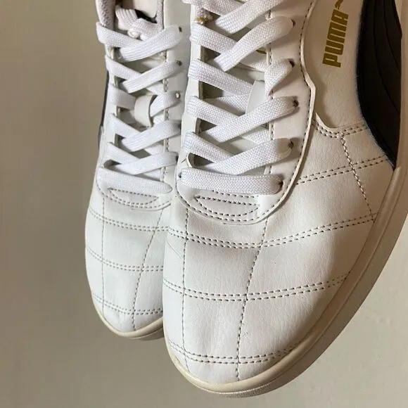 Puma Astro Kick Black White Shoes Synthetic Sneakers Size 10,5