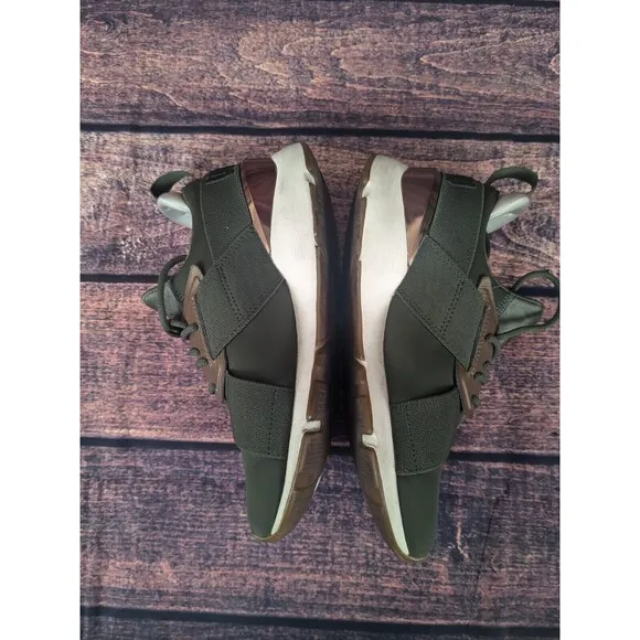 Puma Green Bronze Muse Metal Sz US7 Fashionable Footwear Rose Gold accents