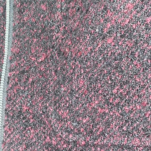 Rachel Rachel Roy Black and purple tweed Long zip up jacket