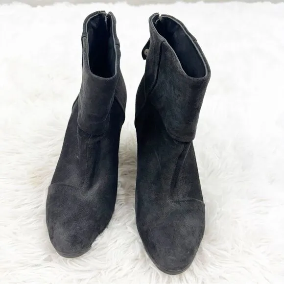 Rag &amp; Bone Newbury 2.0 Block Heel Suede Ankle Booties