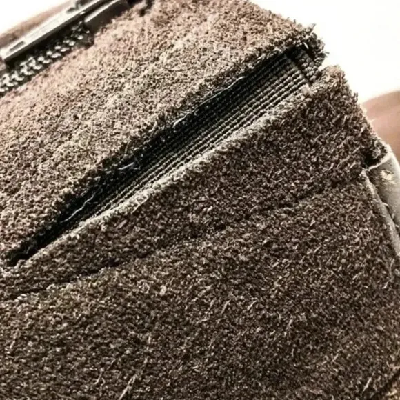 Ralph Lauren Bryce Brown Suede Knee High Heeled Boots Size 5.5