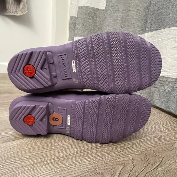 RARE HUNTER X Disney Mary Poppins Rain Boots SZ 8