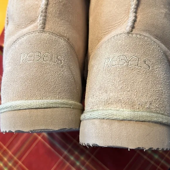 Rebels Tall Shaft Boots Size 10 New in Box Style Shadow  Color Sand Women’s NWT
