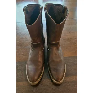Red Wing Boots 1155 Pecos boots Size US 15 Genuine leather Brown USA