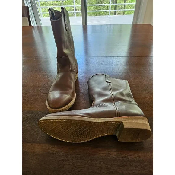 Red Wing Boots 1155 Pecos boots Size US 15 Genuine leather Brown USA