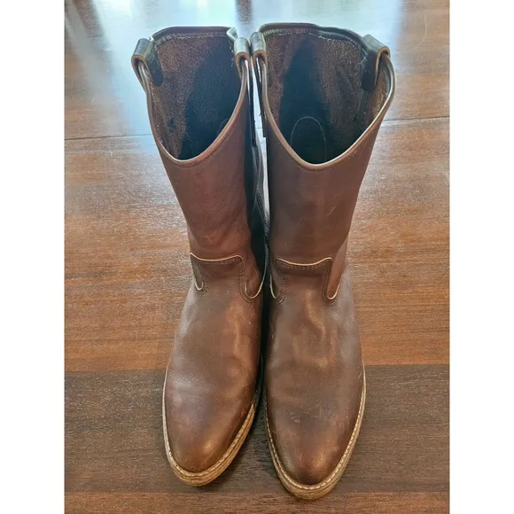 Red Wing Boots 1155 Pecos boots Size US 15 Genuine leather Brown USA