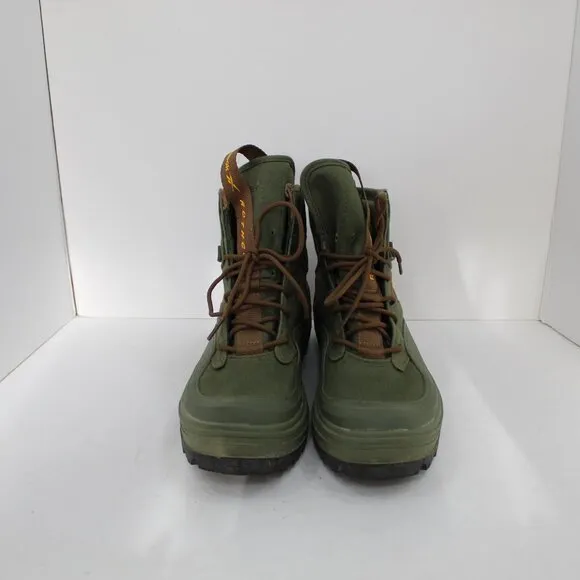 Reebok Womens Club C Green/Tan Hiking/Work Boots Size 7 1/2