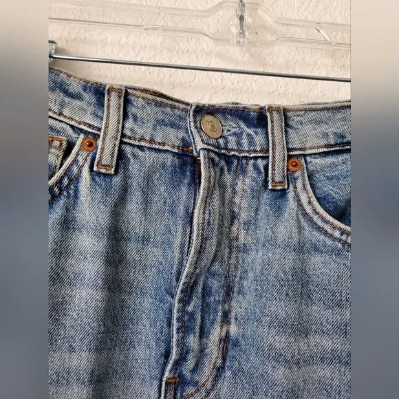 Reformation Nara denim maxi skirt Size 26