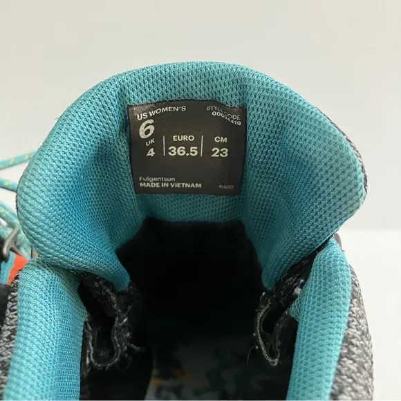 REI Co-op   Outdoor Afro Flash Hiking Boots Women's Size 6 Waterproof Gray Blue