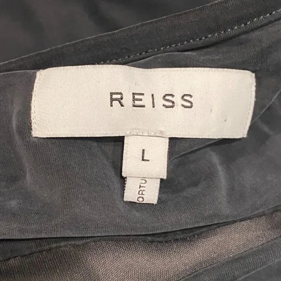 Reiss Natasha Day to Night Dress Black 16915