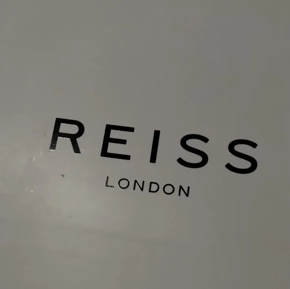Reiss Oxtonmid Leather Zip Details Boots EU 40/ US‎ 9