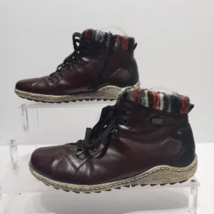Remonte Ricker Burgundy Ankle Boots 6.5