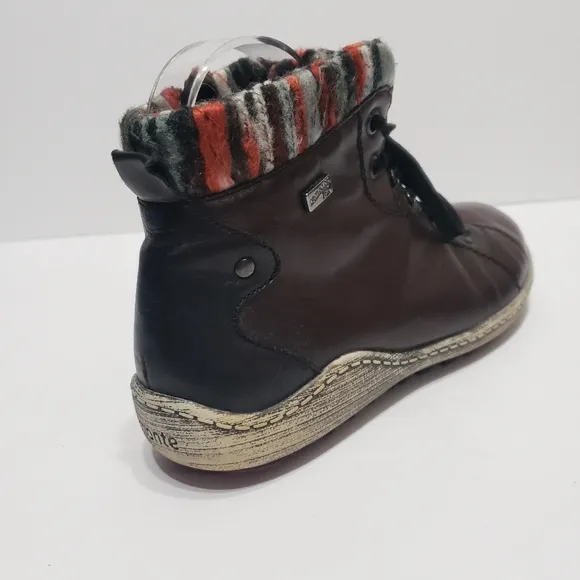 Remonte Ricker Burgundy Ankle Boots 6.5