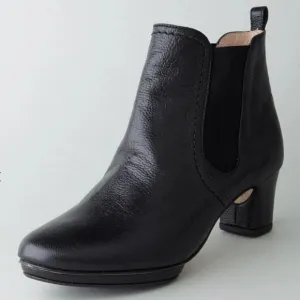 Repetto Mood Leather Ankle Boots Brown Heeled size 39 US 8