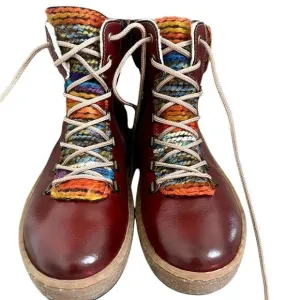 Rieker Felicitas Hiking Lace Up Boots NWOT