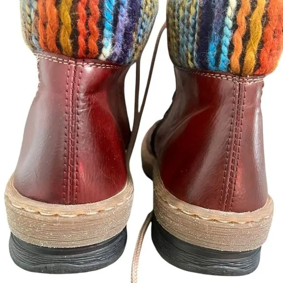 Rieker Felicitas Hiking Lace Up Boots NWOT