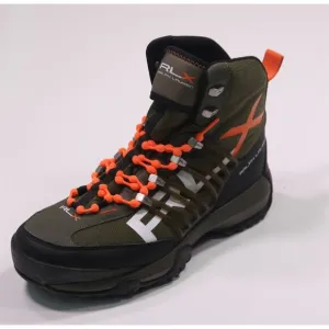 RLX Ralph Lauren X Abridge Ranger Hiking Boots Green Orange Men's US 9.5