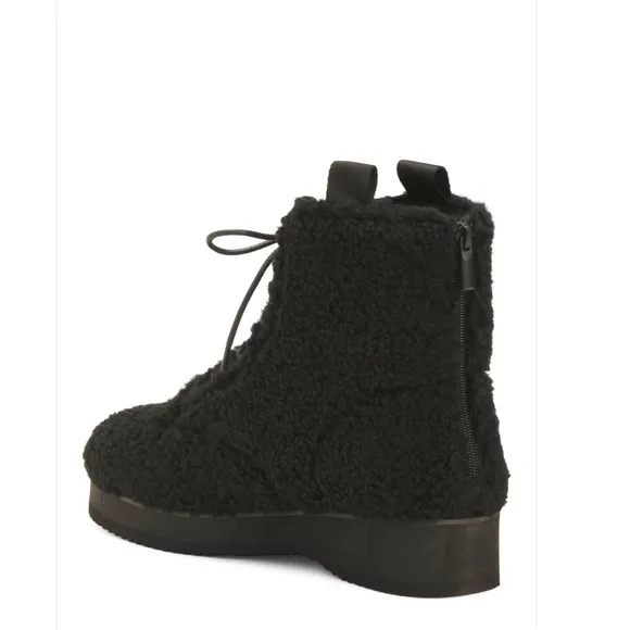 ROAM ❤️‍🔥 COMBAT CUSH COZY BOOTS NWT SIZE 9 IN BLACK