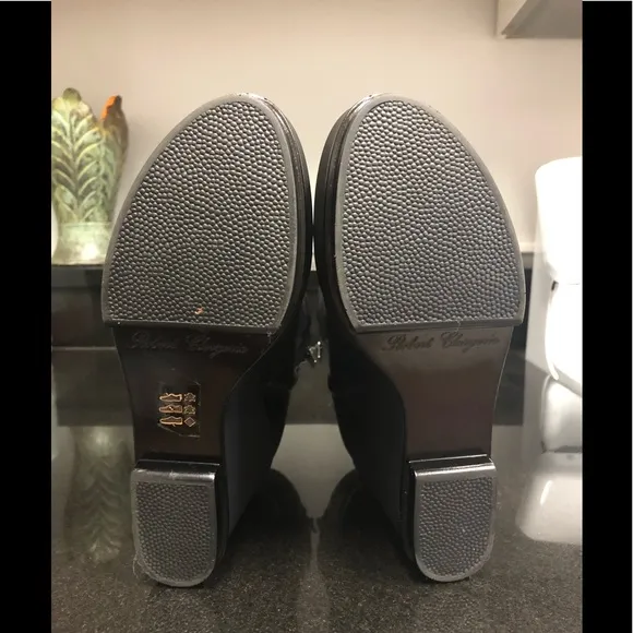 Robert Clergerie Black Sarlaj Boots 38.5
