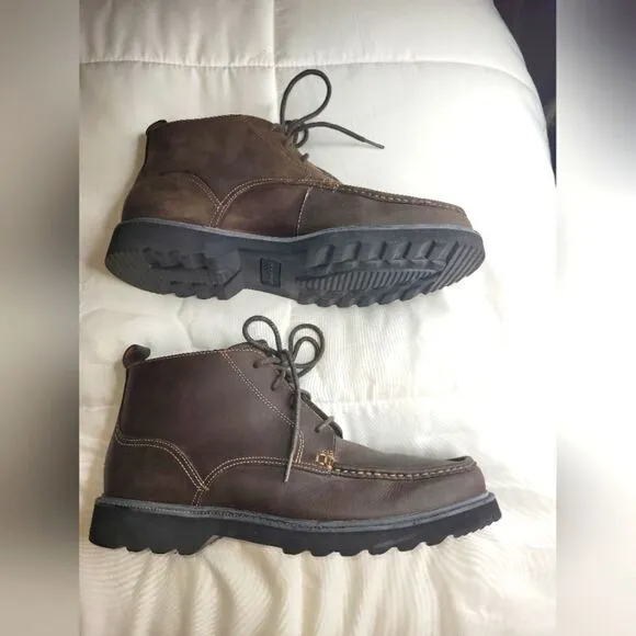 Rockport Boots, Men's sz 12, brown.