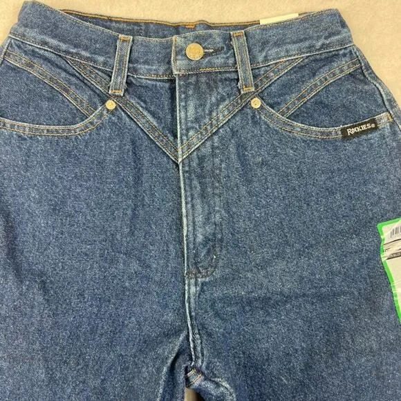 Rocky Mountain Jeans Womens 9-L Bareback High-Rise Extra Long Western USA