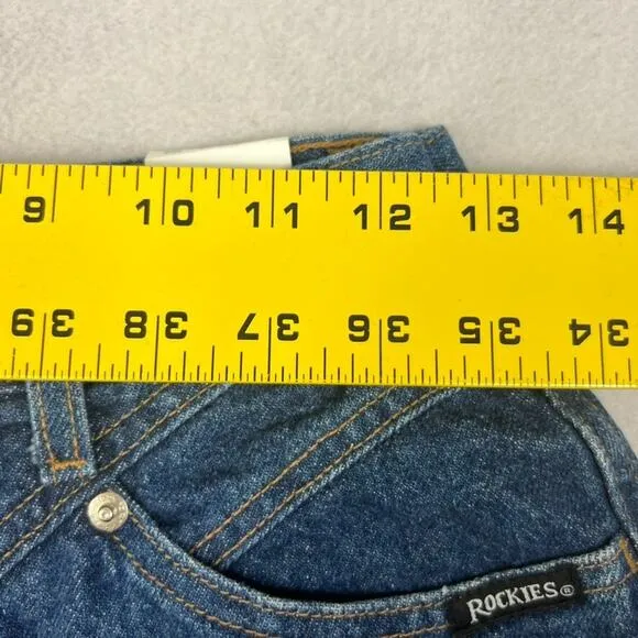 Rocky Mountain Jeans Womens 9-L Bareback High-Rise Extra Long Western USA