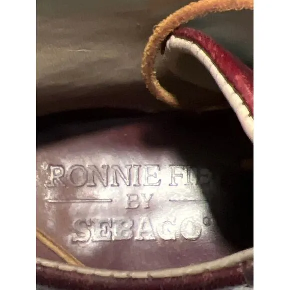 Ronnie Fieg by Sebago Men’s‎ Lace Up Leather Bleecker Shoe Boots Size 9 Brown