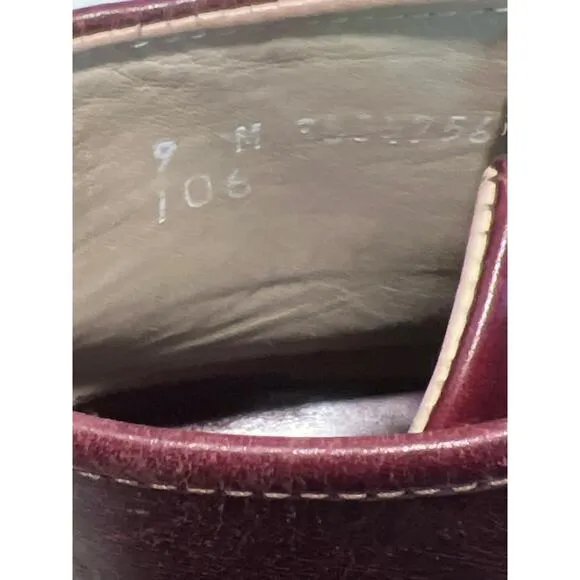 Ronnie Fieg by Sebago Men’s‎ Lace Up Leather Bleecker Shoe Boots Size 9 Brown