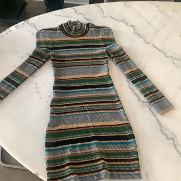 Ronny Kobo Tanysha BodyCon Sweater Dress Large