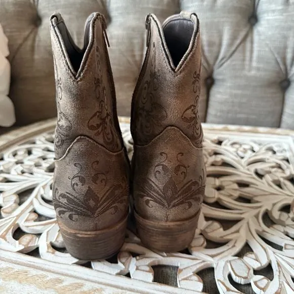 Roper Short Western Cowboy Boots Women’s 10