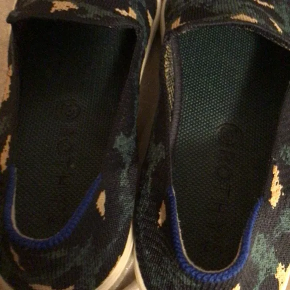 ROTHY’S KNITTED LOAFER WITH PLATFORM HEEL SZ W 9.5