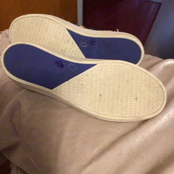 ROTHY’S KNITTED LOAFER WITH PLATFORM HEEL SZ W 9.5