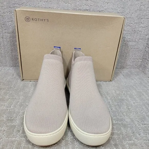 ROTHY'S The Chelsea Lilac Gray Ankle Boots Size 6, 8, 8.5, 9, 9.5, 10, 11.5