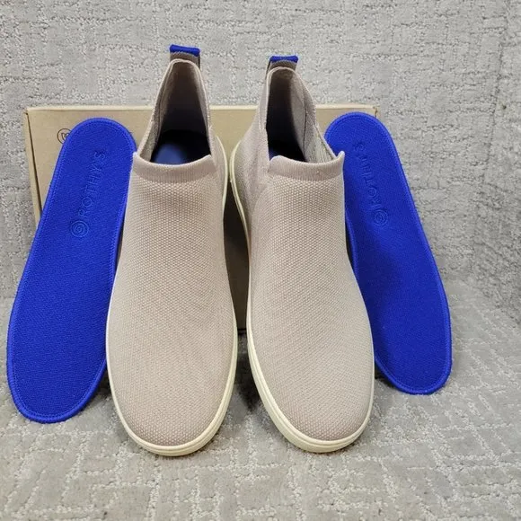 ROTHY'S The Chelsea Lilac Gray Ankle Boots Size 6, 8, 8.5, 9, 9.5, 10, 11.5