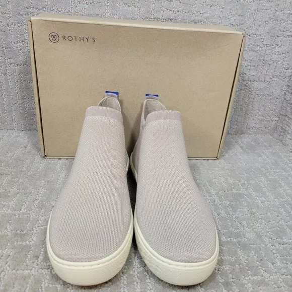 ROTHY'S The Chelsea Lilac Gray Ankle Boots Size 6, 8, 8.5, 9, 9.5, 10, 11.5
