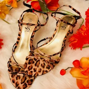 Rouge Animal Print Heels