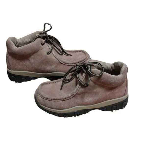 Route 66 Men's Suede Leather Light Brown Ankle Boots Size 4.5