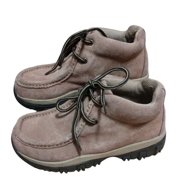 Route 66 Men's Suede Leather Light Brown Ankle Boots Size 4.5