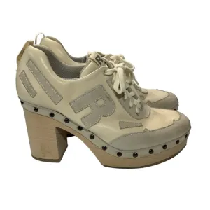 Ruco Line Lace-Up Block Heels Oxford Shoes