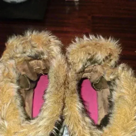 Ryka Brielle Womens Water Repellent Faux Fur Winter Boots Brown Size 6.5