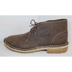 Safari By Bata brown Leather Chukka Desert Ankle Boots Lace up Mens Size 10