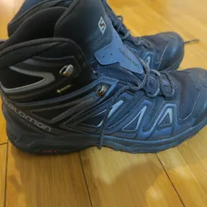 Salomon X ULTRA 3 MID GTX Mens 9 Gore-Tex Running Hiking Boots Black 398674 Read