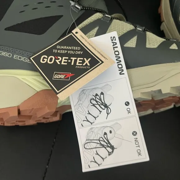 Salomon X Ultra 360 Edge Mid Gore-Tex Hiking Boots Green 474599 Men’s