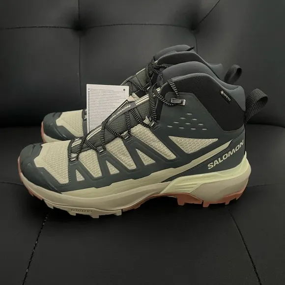 Salomon X Ultra 360 Edge Mid Gore-Tex Hiking Boots Green 474599 Men’s