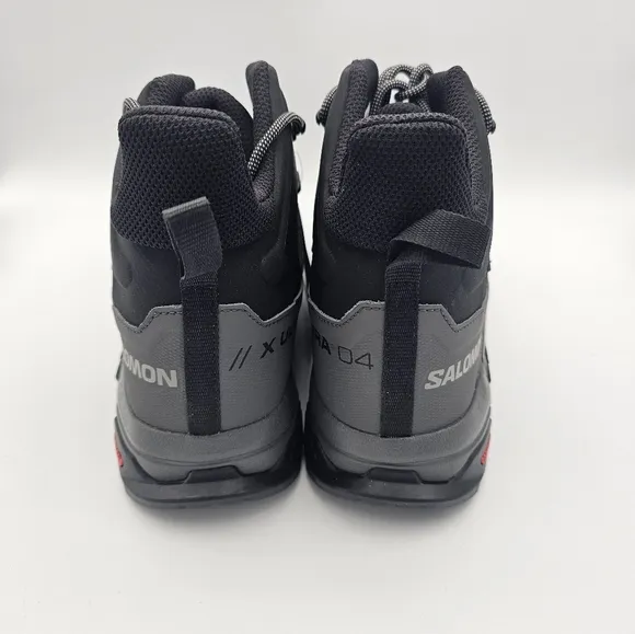 Salomon X Ultra 4 Mid GORE-TEX 'Black Magnet' Hiking Boots