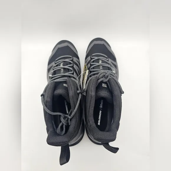 Salomon X Ultra 4 Mid GORE-TEX 'Black Magnet' Hiking Boots