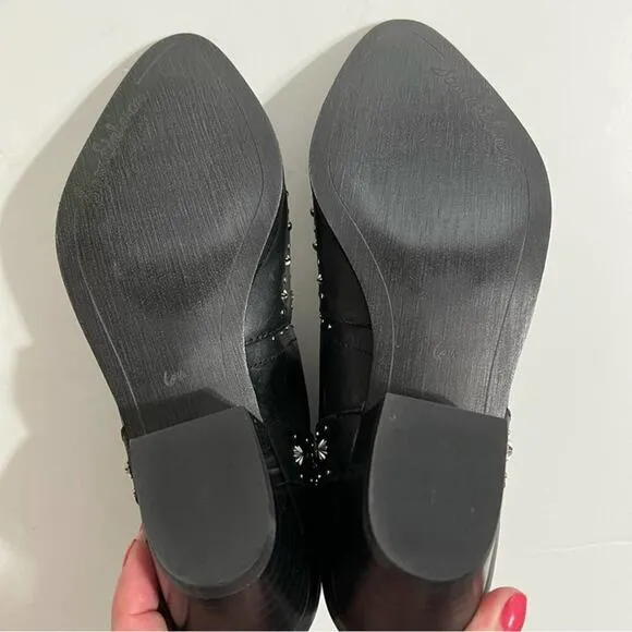 Sam Edelman Black Brian Western Bootie Size 6.5