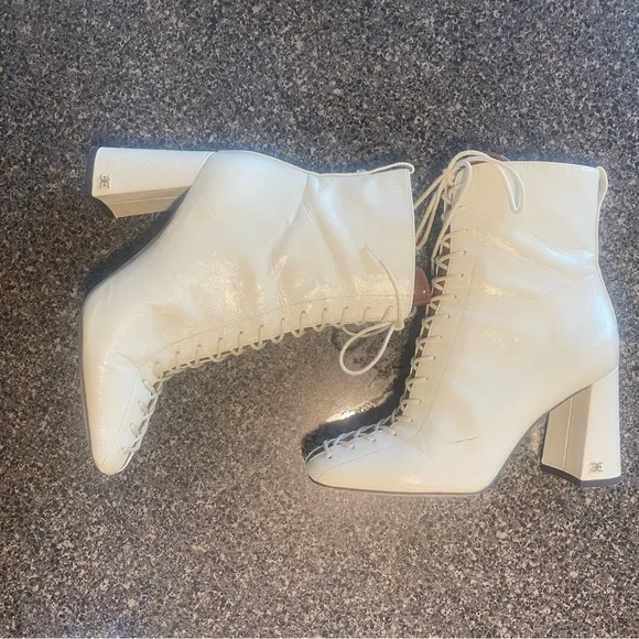 Sam Edelman Carney Lace-Up Ankle Boot Size 8