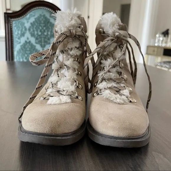 Sam Edelman Darrah beige ankle Boots booties